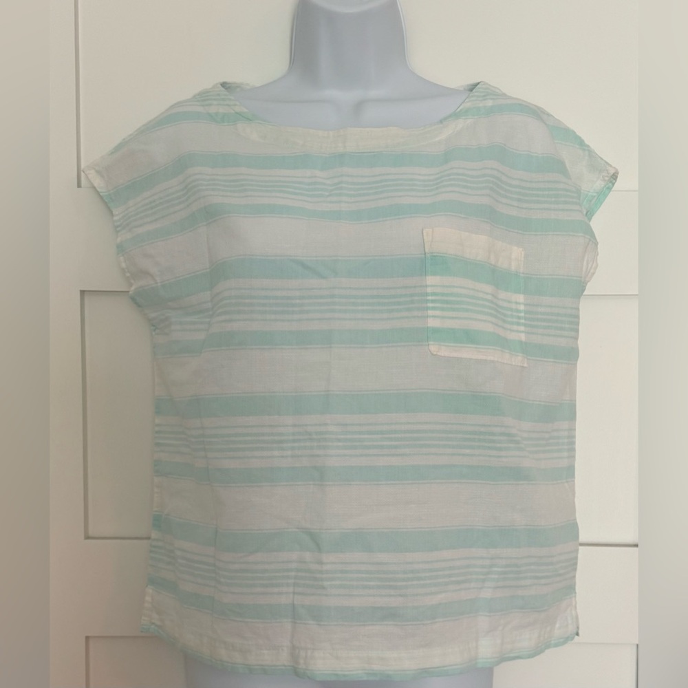 Patagonia Women’s Medium Hemp Lightweight AC Shirt Short Sleeve almost Sleeveles